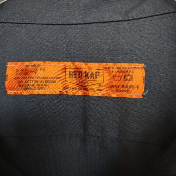 NEW Red Kap Men Industrial Work Shirt Size 5XL Button Down Long Sleeve NWOT - Picture 8 of 10